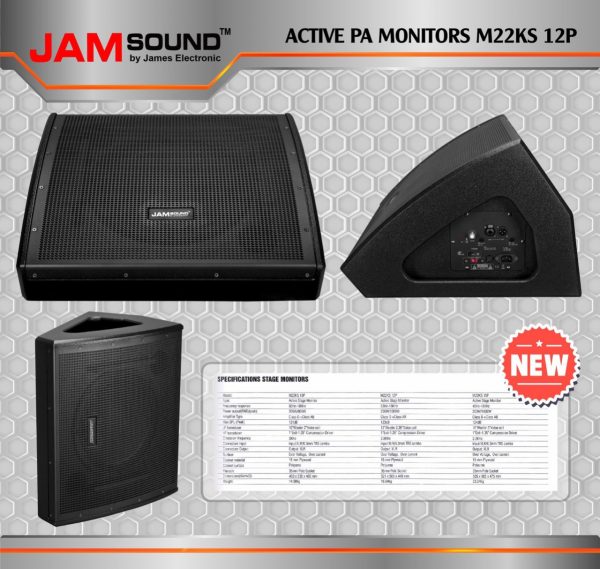 Loa Monitor Jam Sound M22KS 12P Bass 30cm 4