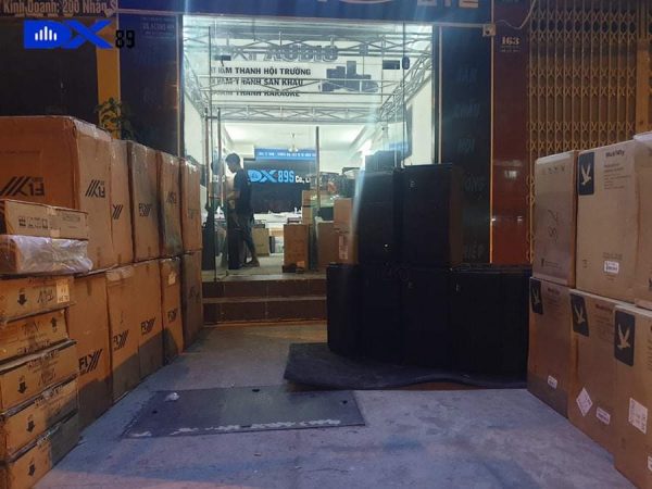 Bộ âm thanh DX07: giá trị 210 triệu tại Resort Long Hải 2
