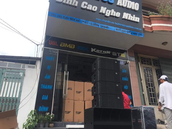 Bộ âm thanh DX07: giá trị 210 triệu tại Resort Long Hải 1