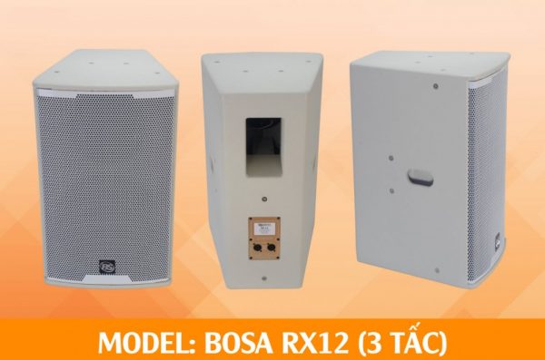 loa karaoke bosa rx12 là dòng loa sủ dụng củ bass 30 cm, dùng cho karaoke