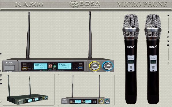 Micro karaoke Bosa AK300 1
