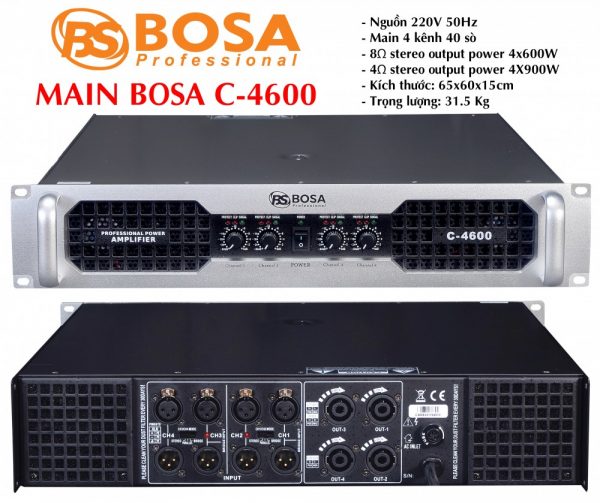 Main Bosa C4600 1