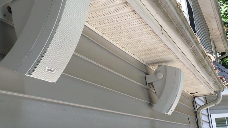 hệ thống loa Bose gắn tường ngoài trời