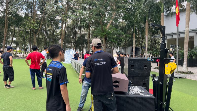 sự kiện văn nghệ tại Trường Đại Học Tôn Đức Thắng