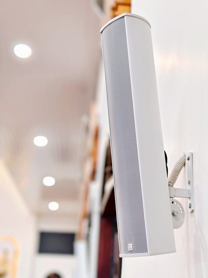 Loa cột màu trắng Loa cột màu trắng