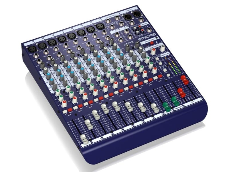MIDAS DM12 là bàn mixer analog 12 kênh