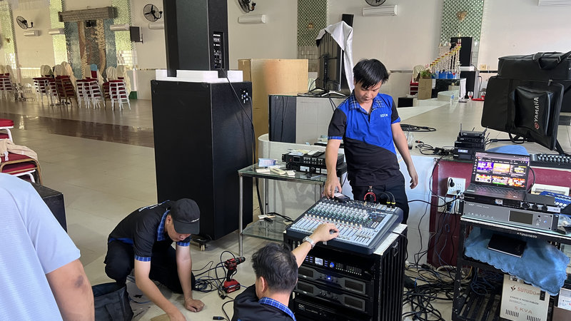 Quy Trình Lắp Đặt Âm Thanh Nhà Hàng Tiệc Cưới