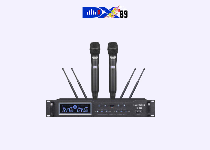 Micro không dây cao cấp SoundDX S800