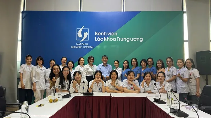 phòng đào tạo nhân viên - Bệnh Viện Lão Khoa Trung Ương