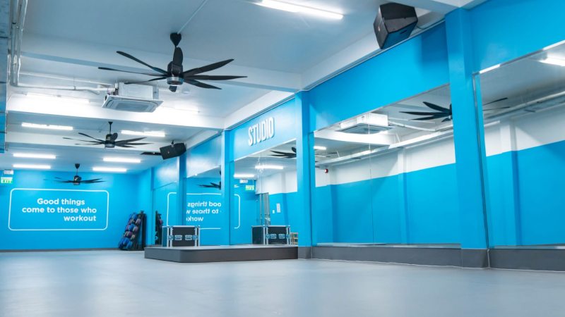 hệ thống âm thanh tại The New Gym