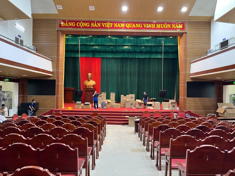 phòng họp tổ chức đại hội