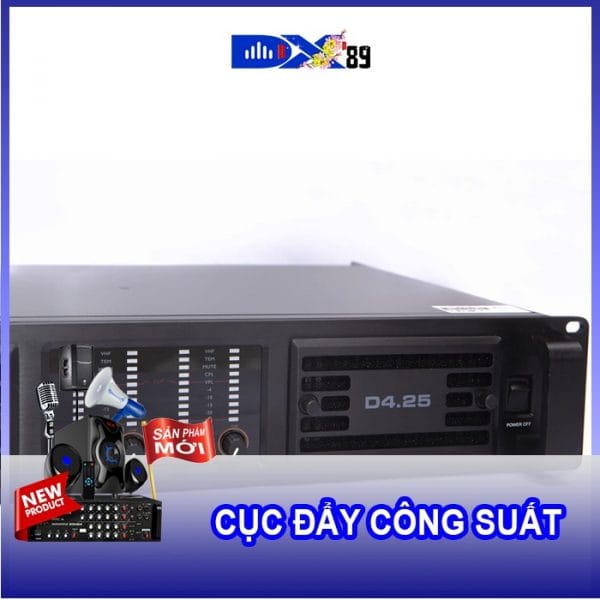 Cục Đẩy Dbacoustic D4.25 4 Kênh - Class Td 1