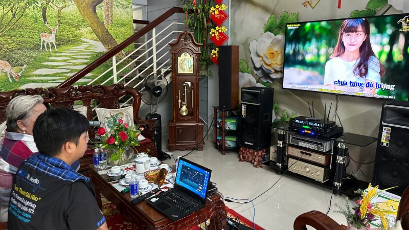 dịch vụ nâng cấp dàn karaoke tại nhà