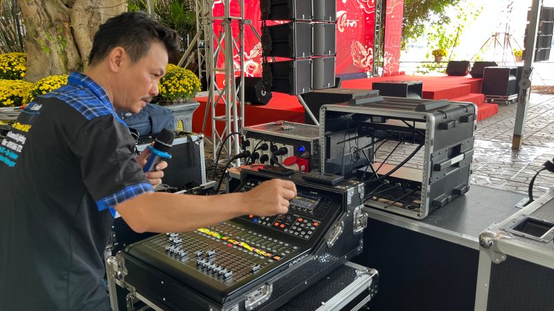 setup và kiểm tra hệ thống âm thanh