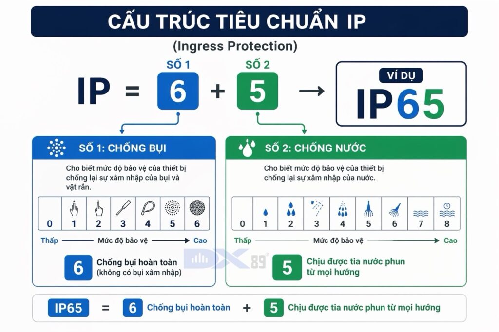 cấu trúc tiêu chuẩn IP cấu trúc tiêu chuẩn IP