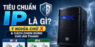 Tiêu Chuẩn IP Là Gì? Ý Nghĩa Chữ X Trong Âm Thanh Tiêu Chuẩn IP Là Gì?