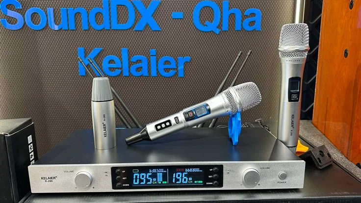Micro không dây Kelaier K-280