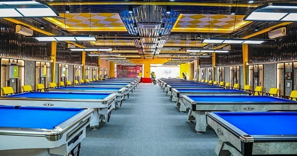 hệ thống âm thanh ánh sáng cho bida phăng và lỗ