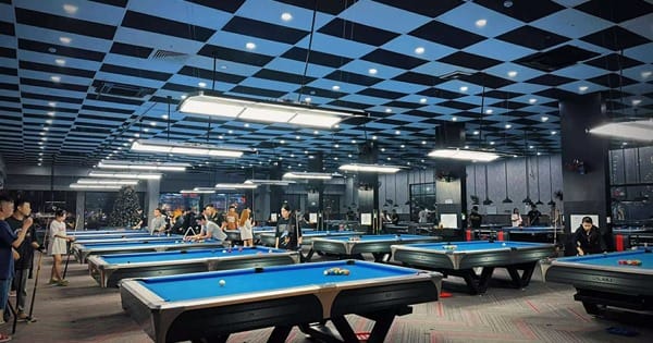 hệ thông âm thanh ánh sáng 10 bàn Billiards lỗ
