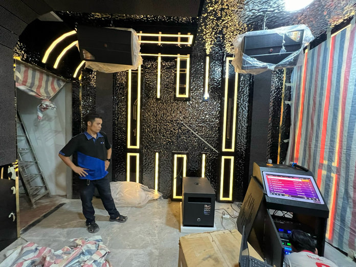 DXaudio hoàn thiện hệ thống âm thanh cho phòng karaoke gia đình
