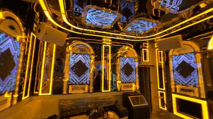 phòng hát karaoke được DXaudio thực hiện