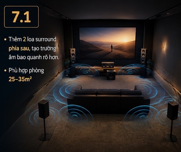 7 loa vệ tinh